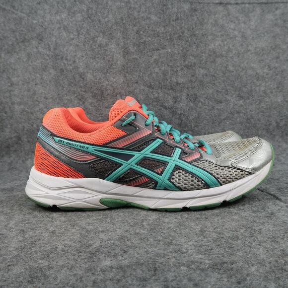 Asics Shoes Womens 9 Athletic Trainer Gel Contend 3 Running Sport Comfort Walk - Picture 1 of 13